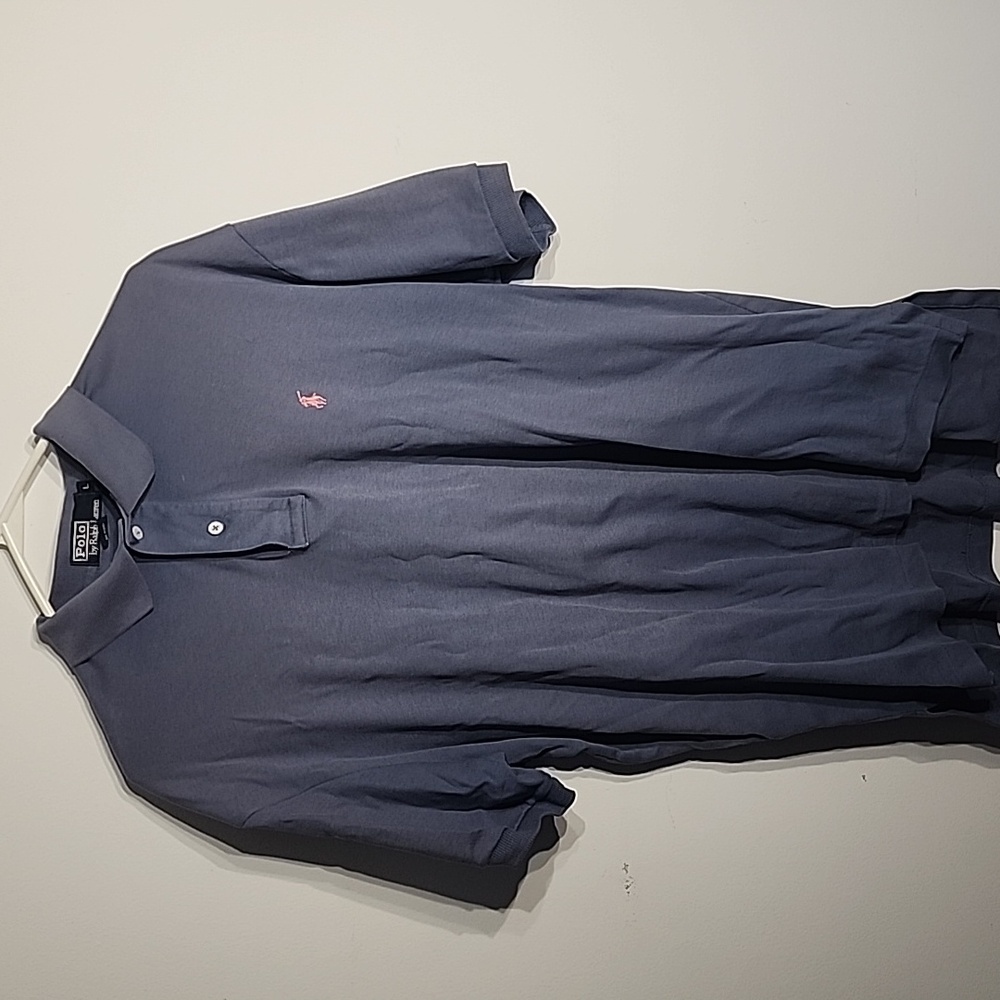 Blue polo